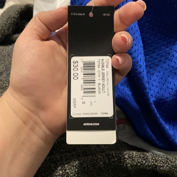 Adidas Climalite Audible Football Jersey - Picture 7 of 7